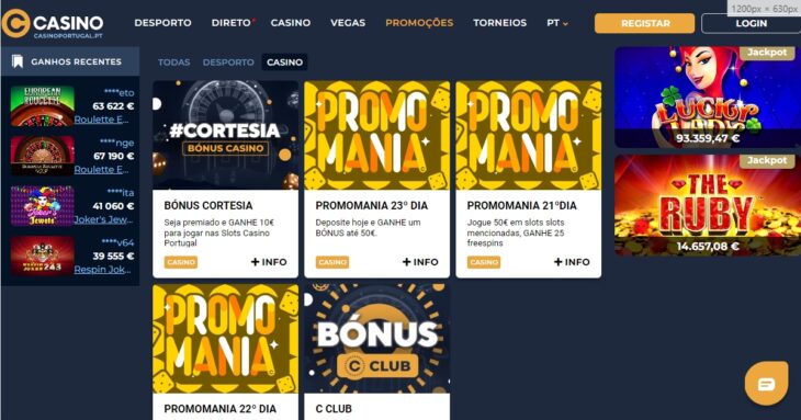 Promoções do Casino de Portugal